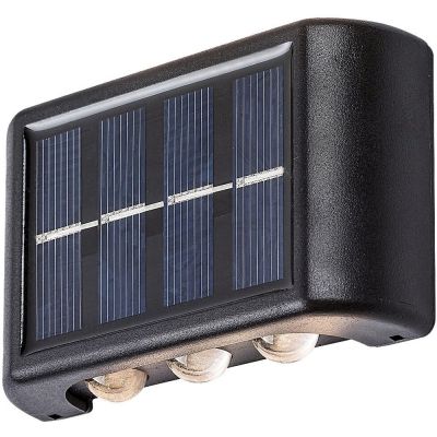 Kinkiet solarny 1x1.2 W czarny 77024 Rabalux Kangton