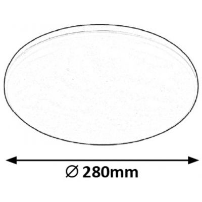 Plafon 1x24 W biały 7979 Rabalux