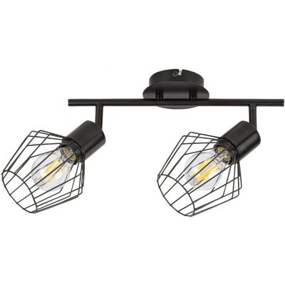 Lampa podsufitowa 2x40 W czarna 3535 Rabalux Belano