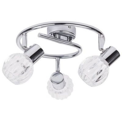 Lampa podsufitowa 3x40 W chrom-przezroczysta 6093 Rabalux Lauren