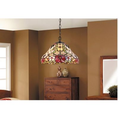 Lampa wisząca 2x60 W multikolor 8086 Rabalux Mirella