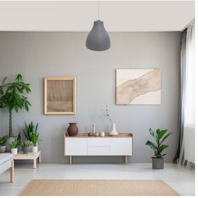 Lampa wisząca 1x40 W szary/popielaty 5060 Rabalux Morris