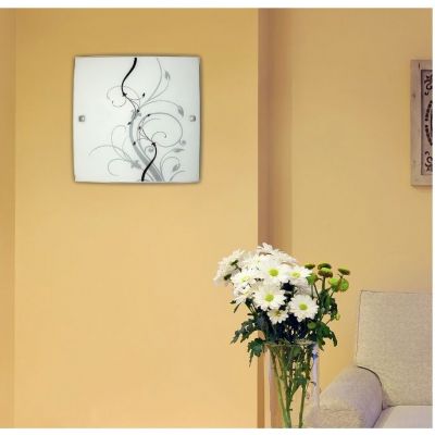 Plafon 1x60 W biały-wzór 3692 Rabalux Elina