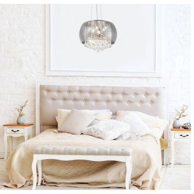 Lampa wisząca 6x40 W chrom 3599 Rabalux Ninelle