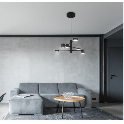 Lampa wisząca x30 W czarna 6355 Rabalux