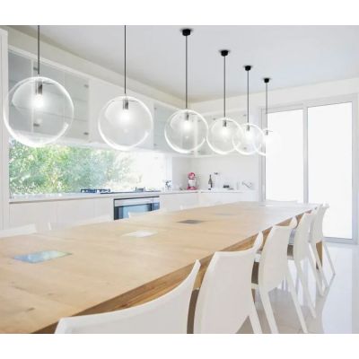 Lampa wisząca 1x60 W czarna OSW00340 TooLight Lassi