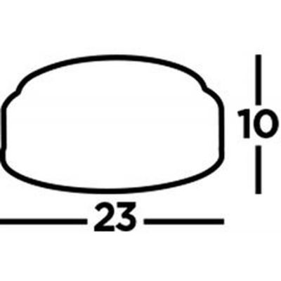 Plafon 2x60 W biały 703923CC Searchlight Discs