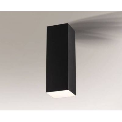 Lampa podsufitowa 1x10 W czarna 1177 Shilo Suwa