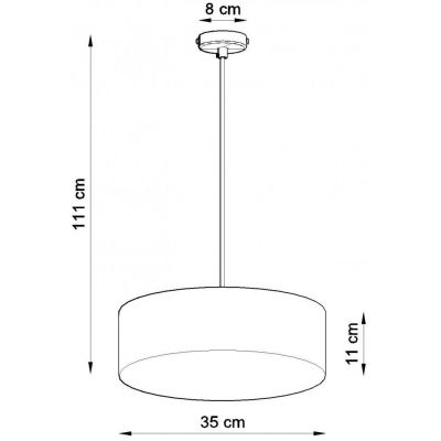 Lampa wisząca SL0115 Sollux Lighting Arena