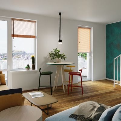 Lampa wisząca 5x60 W czarny SL0574 Sollux Lighting Diego