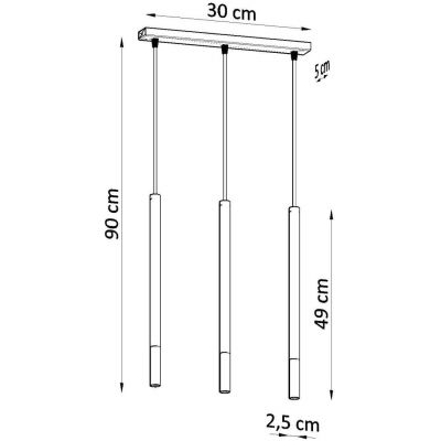 Lampa wisząca SL0892 Sollux Lighting Mozaica