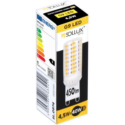 Żarówka LED 1x4.5 W 3000 K g9 SL0974 Sollux Lighting