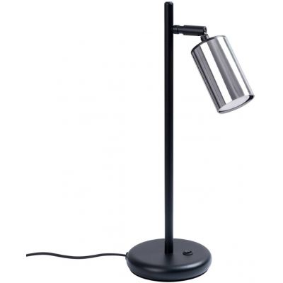 Lampa biurkowa 1x10 W czarna-chrom SL1373 Sollux Lighting Winx