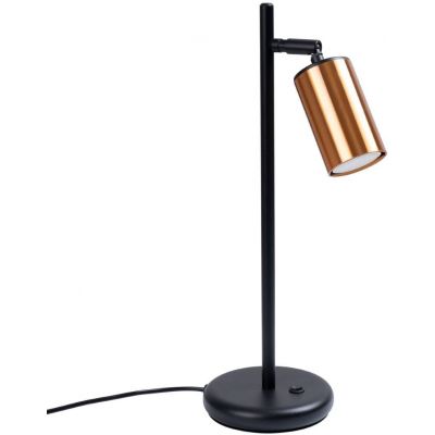 Lampa biurkowa 1x10 W czarna-miedź SL1381 Sollux Lighting Winx