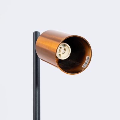 Lampa biurkowa 1x10 W czarna-miedź SL1381 Sollux Lighting Winx