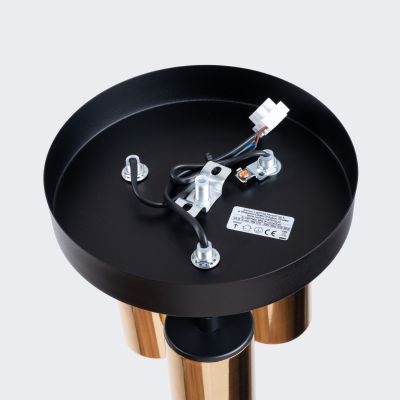 Lampa podsufitowa 3x10 W czarna-złota SL1385 Sollux Lighting Winx