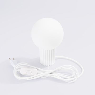 Lampa biurkowa 1x8 W biała SL1711 Sollux Lighting Halo