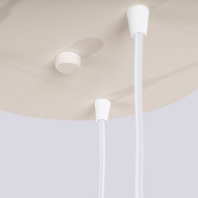 Lampa wisząca 3x8 W biała-beżowa SL1720 Sollux Lighting Halo