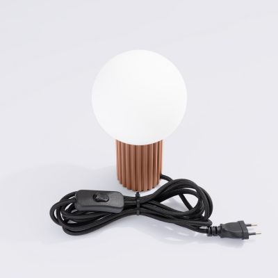 Lampa biurkowa 1x8 W biała SL1736 Sollux Lighting Halo