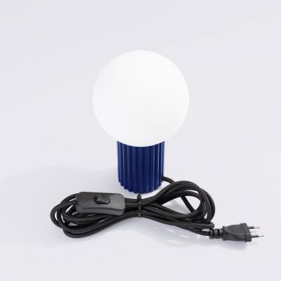 Lampa biurkowa 1x8 W biała-fioletowa SL1741 Sollux Lighting Halo