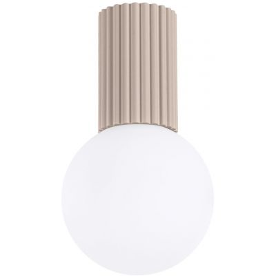 Lampa podsufitowa 1x8 W biała-beżowa SL1743 Sollux Lighting Halo