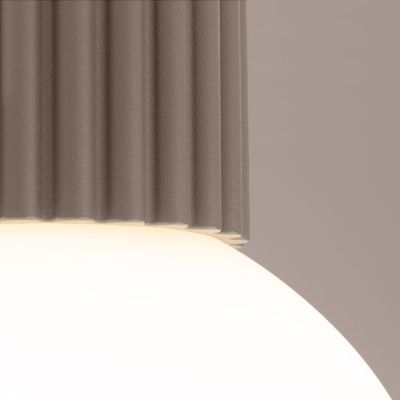 Lampa podsufitowa 1x8 W biała-beżowa SL1743 Sollux Lighting Halo