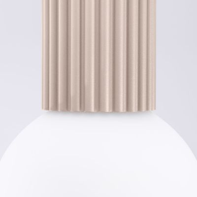 Lampa podsufitowa 1x8 W biała-beżowa SL1743 Sollux Lighting Halo