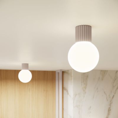 Lampa podsufitowa 1x8 W biała-beżowa SL1743 Sollux Lighting Halo