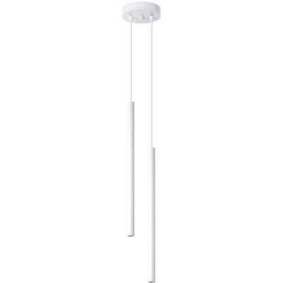 Lampa wisząca 2x8 W biała SL1303 Sollux Lighting Pastelo