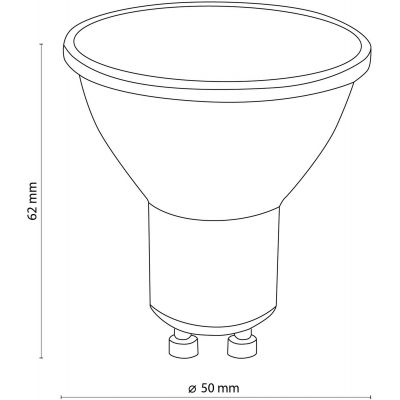 Żarówka LED 1x5 W gu10 3577 TK Lighting