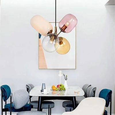 Lampa wisząca 4x40 W multikolor OSW00565 TooLight