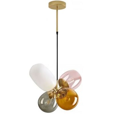 Lampa wisząca 4x40 W multikolor OSW00565 TooLight