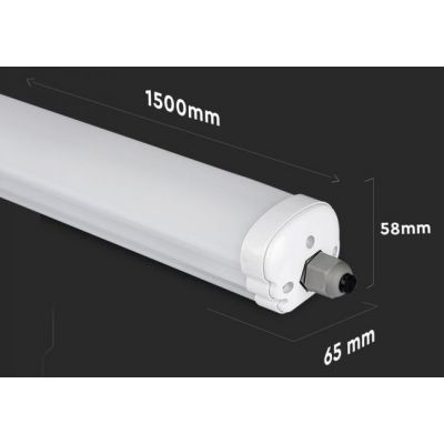 Lampa garażowa 48 W 150 cm 216286 V-TAC
