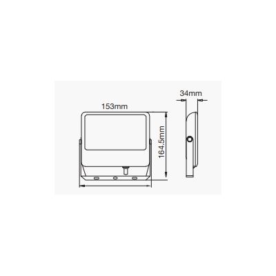 Naświetlacz 30 W 4000k czarny 23197 V-TAC