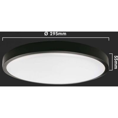 Plafon 1x24 W biały 7636 V-TAC
