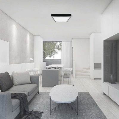 Plafon 1x24 W biały 7673 V-TAC