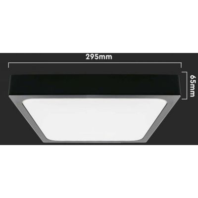 Plafon 1x24 W biały 7673 V-TAC