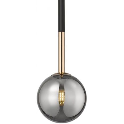 Lampa wisząca 1x4 W czarna-złota P057401FSDFZ Zuma Line Arcturus