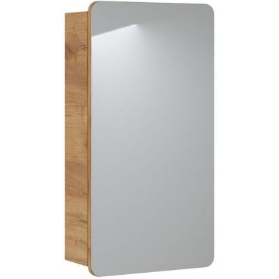 Szafka 40x16x75 cm z lustrem dąb ARUBA84240CMFSC Comad Aruba