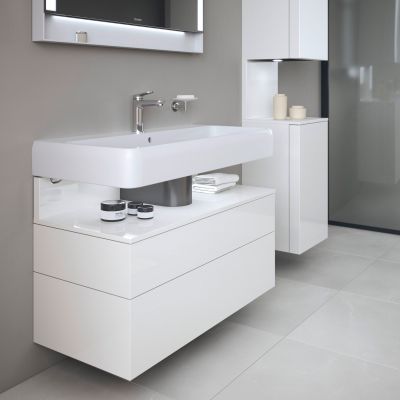 Szafka 99x47x59 cm podumywalkowa wisząca biały QA4395022220010 Duravit Qatego