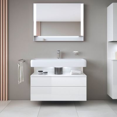 Szafka 99x47x59 cm podumywalkowa wisząca biały QA4395022220010 Duravit Qatego