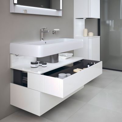 Szafka 99x47x59 cm podumywalkowa wisząca biały QA4395022220010 Duravit Qatego