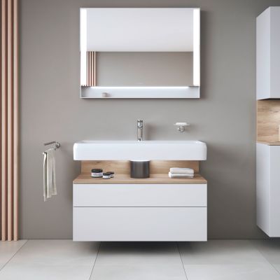 Szafka 99x47x59 cm podumywalkowa wisząca biały QA4395055180010 Duravit Qatego