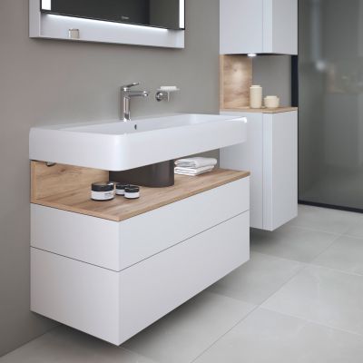 Szafka 99x47x59 cm podumywalkowa wisząca biały QA4395055180010 Duravit Qatego