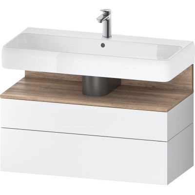 Szafka 99x47x59 cm podumywalkowa wisząca biały QA4395055180010 Duravit Qatego