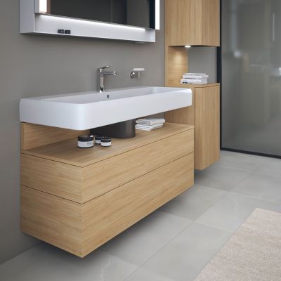 Szafka 119x47x59 cm podumywalkowa wisząca dąb QA4396030300010 Duravit Qatego