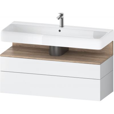 Szafka 119x47x59 cm podumywalkowa wisząca biały QA4396055180010 Duravit Qatego