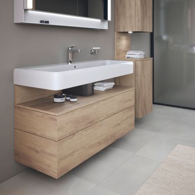 Szafka 119x47x59 cm podumywalkowa wisząca dąb QA4396055550010 Duravit Qatego