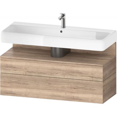 Szafka 119x47x59 cm podumywalkowa wisząca dąb QA4396055550010 Duravit Qatego