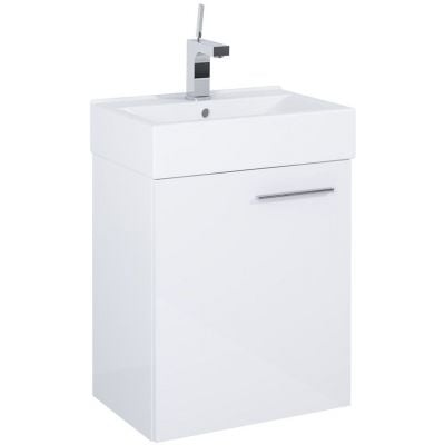 Umywalka z szafką 44 cm białą RE020450158060 Elita Tiny